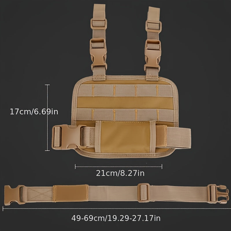 Heavy Duty Mesh MOLLE Drop Leg Platform