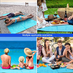 Large Waterproof Beach Blanket 79x83 inches