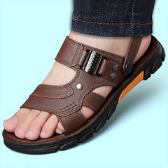 Men's Hollow Out Casual Sandals Non Slip Open Toe Outdoor Beach Shoes
