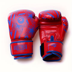 PU Leather Boxing Training Gloves 8 10 12oz