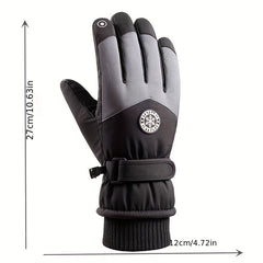 Winter Skiing Gloves Warm Touch Screen Non-slip Waterproof Gloves