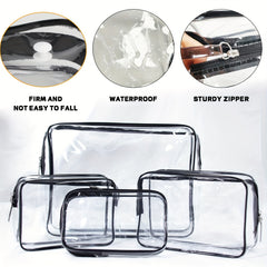 Transparent Square Hanging Bag Waterproof Organizer For Beach Bag