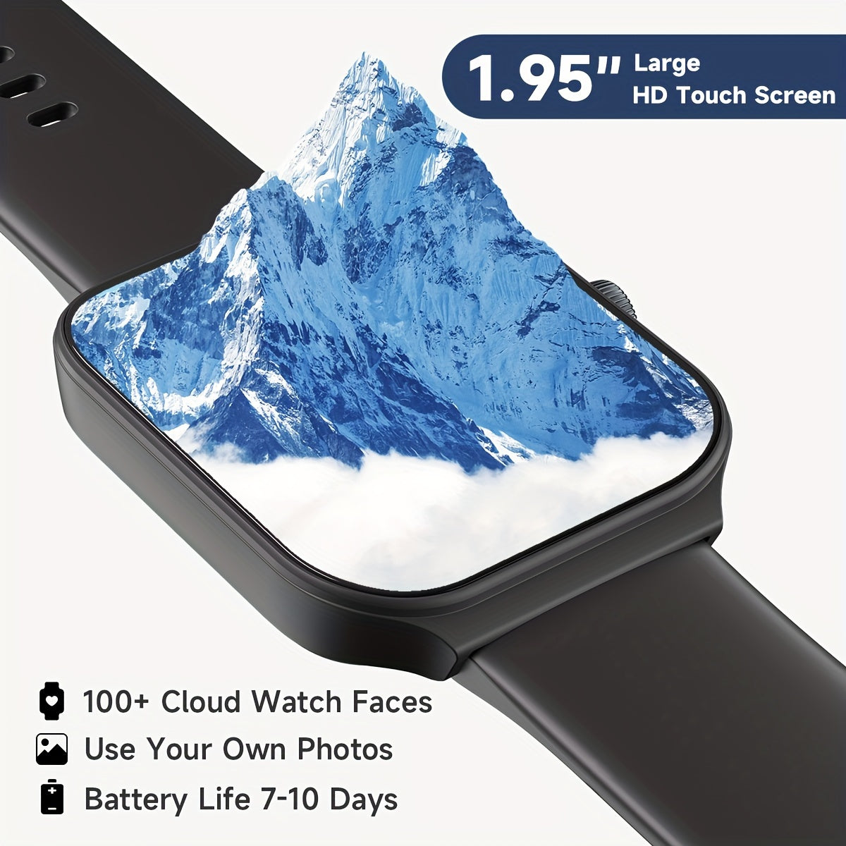 TOOBUR Smartwatch Fitness Tracker for Android iPhone