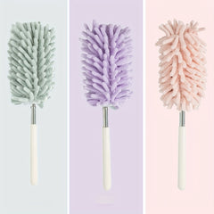 Telescopic Dust Collector Clean Home Microfiber Ceiling Tool