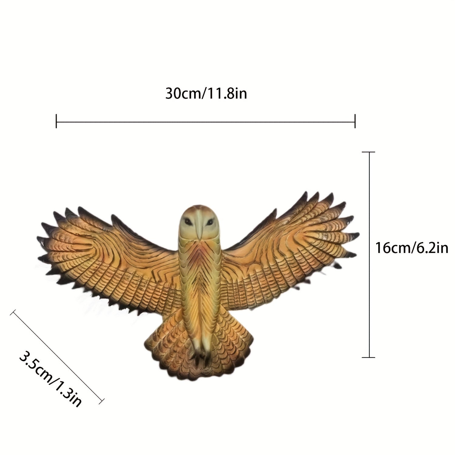 Owl Wall Decorative Ornaments Resin Craft Collectibles Home Decor