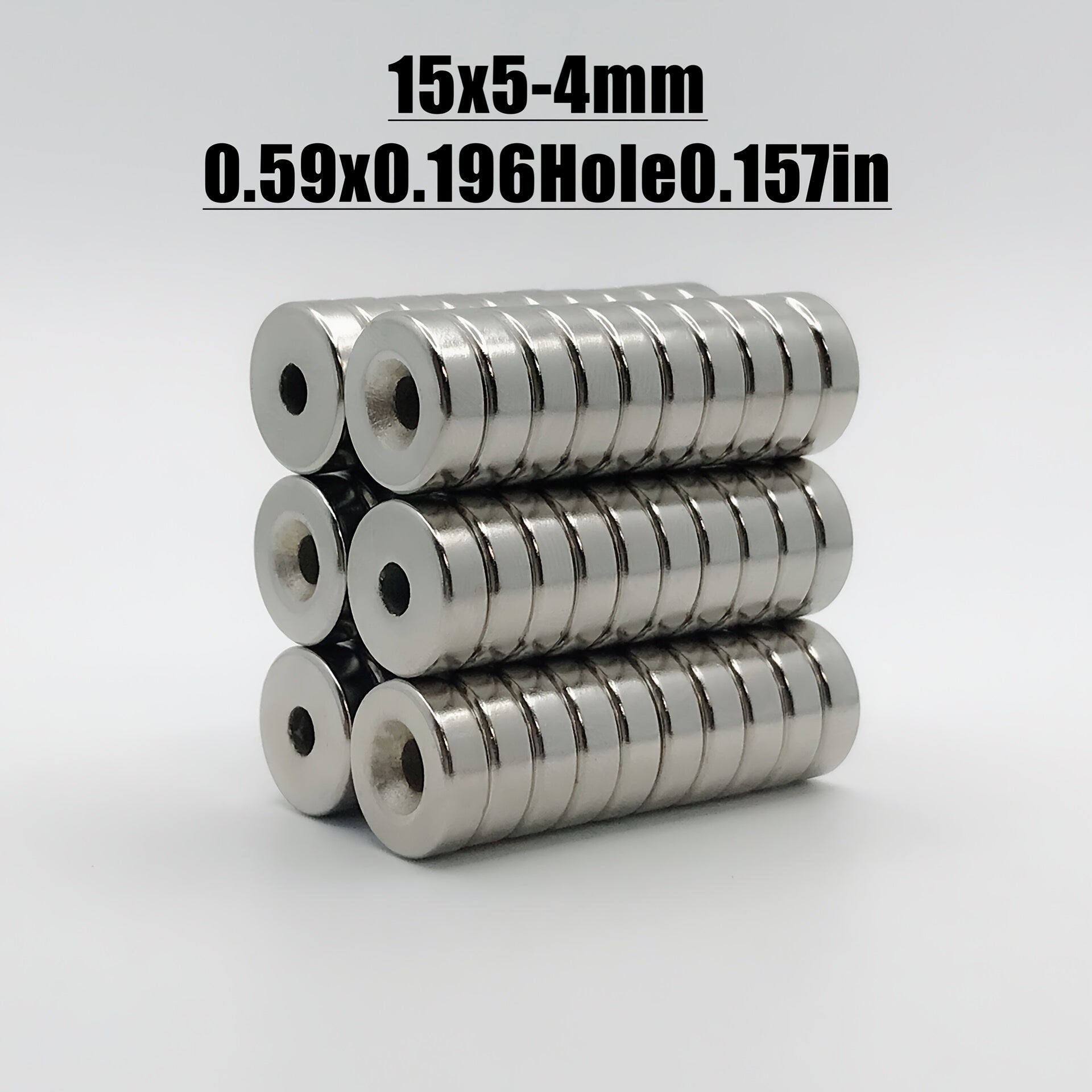 15x5mm Strong Neodymium Disc Magnet with Holes