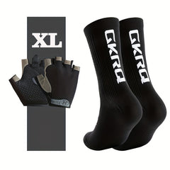 Cycling Gloves & Socks Set: Protection & Style in One