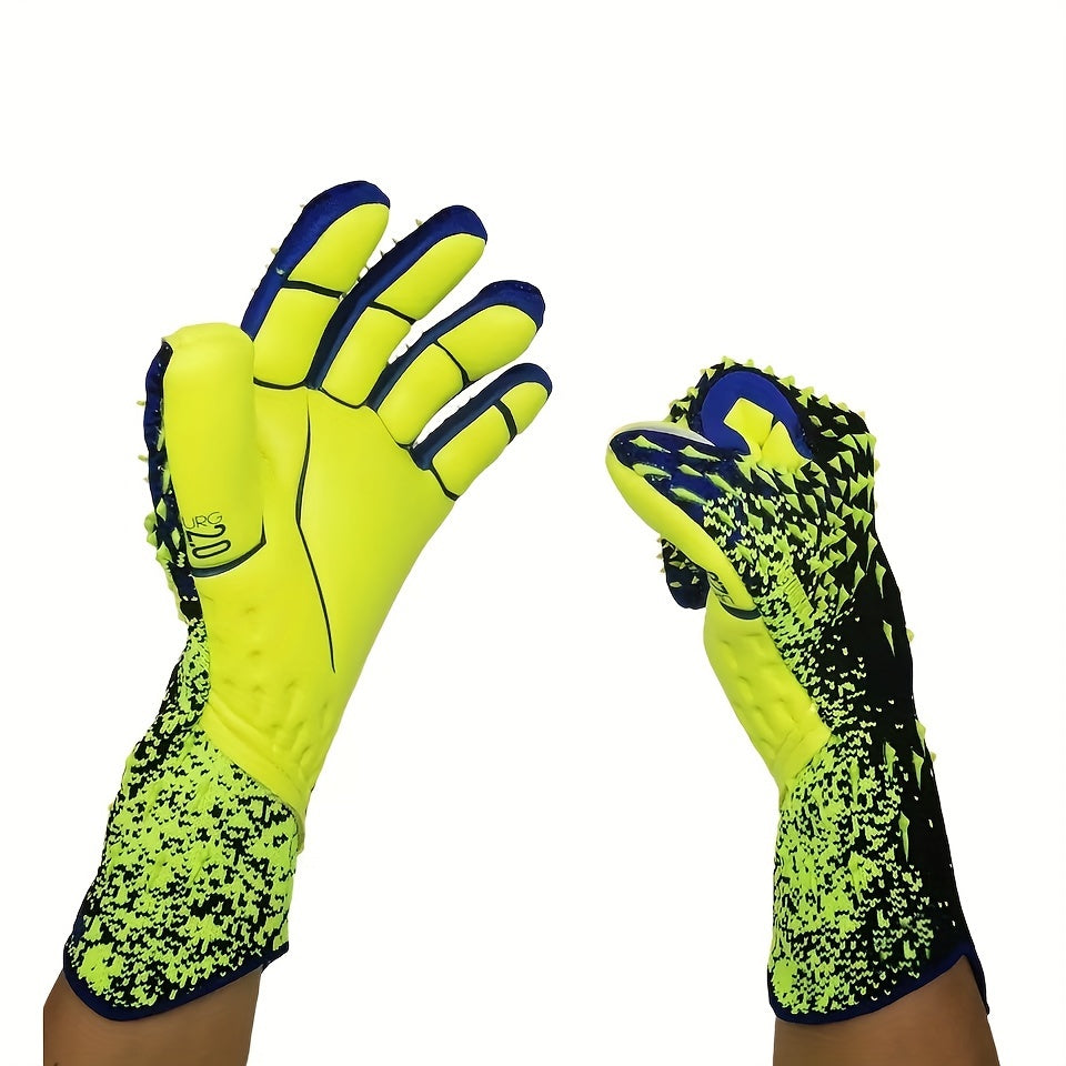 Breathable Non Slip Latex Gloves for Football Goalkeepers