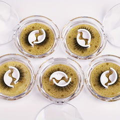 Self Adhesive Natural False Eyelashes Non-slip Waterproof Lashes