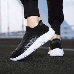 Breathable Slip On Casual Sock Shoes Lightweight