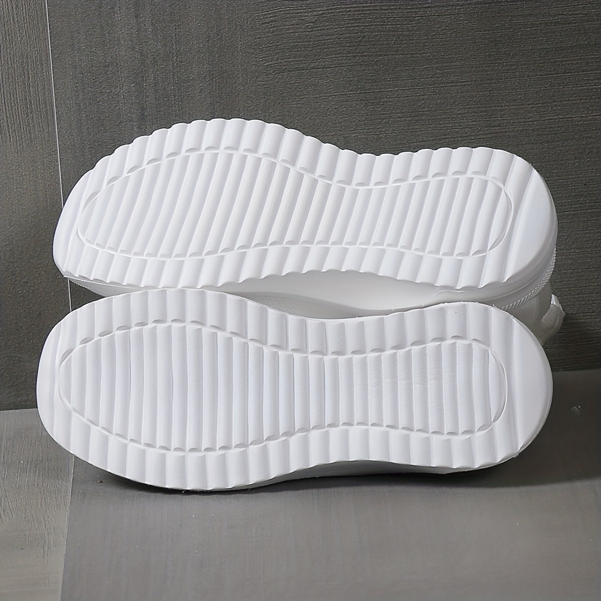 Women's Flatform Slip-On High Top Soft Sole Knit Non-Slip Shoes
