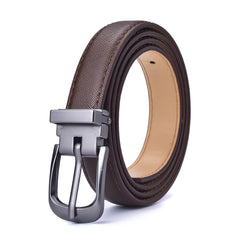 Solid Belt With Buckle For Jeans And Pants - Teenager Student