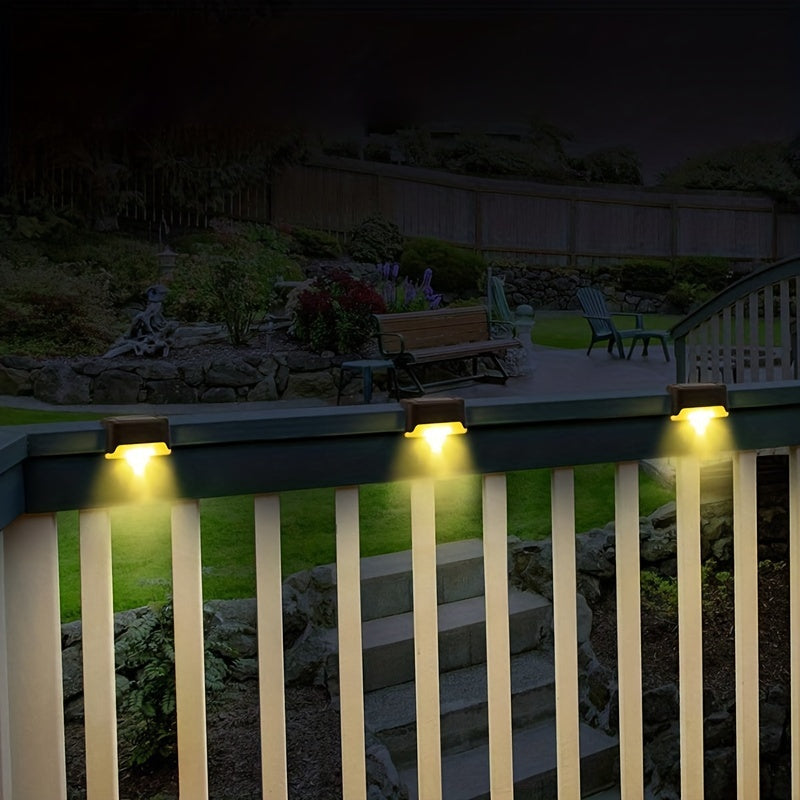 LED Solar Fence Light Outdoor Staircase Decoration Wall Light
