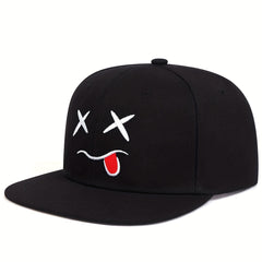 Hip Hop Snapback Hat XX Face Tongue Embroidery Baseball Cap Unisex Anime