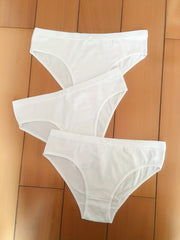 5pcs Low Waist Bow Tie Panties Women's Lingerie