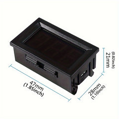 Waterproof DC Voltmeter LED Display 3V-30V Tester
