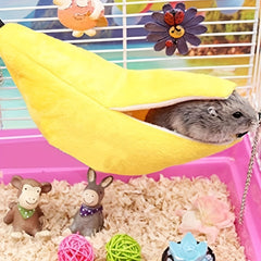 Banana Hamster Bed House Hammock Small Animal Warm Bed House
