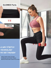 High Waist Yoga Leggings with Butt Lifting Pockets