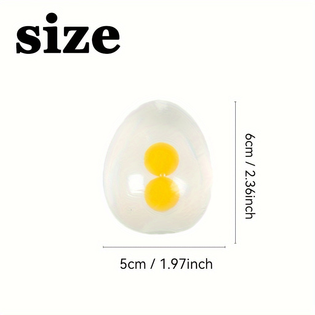 4pcs Double Egg Yolk Sensory Toys for Relaxation - Perfect Easter Chris