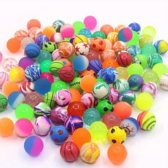 20pcs Solid Rubber Elastic Ball For Outdoor Game
