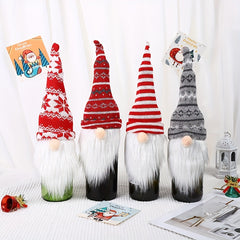 Holiday Wine Cover Christmas Decoration Gift Bag Restaurant Holiday Decoration