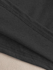 Heart Graphic Long Sleeve Tee Lounge Dress