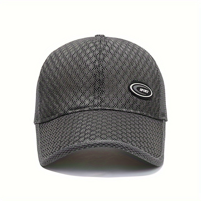 Men's Breathable Sun Hat Quick-drying Baseball Cap for Outdoor Activities