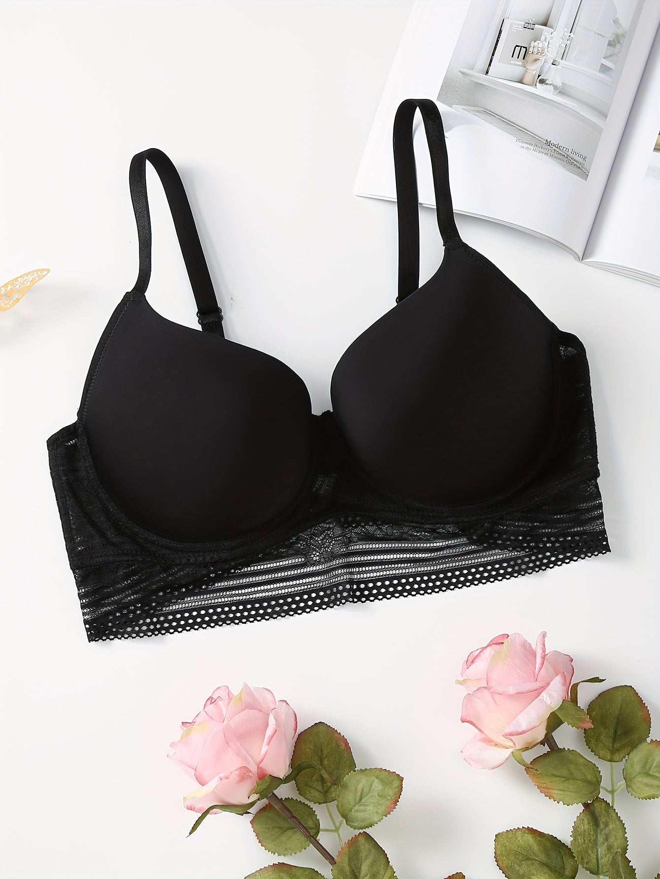 Sexy Lace Push Up Padded Daily Bra