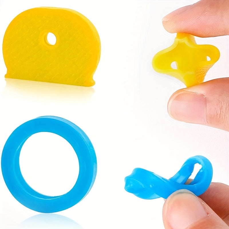 16pcs Coded Key Rings for Easy Organization