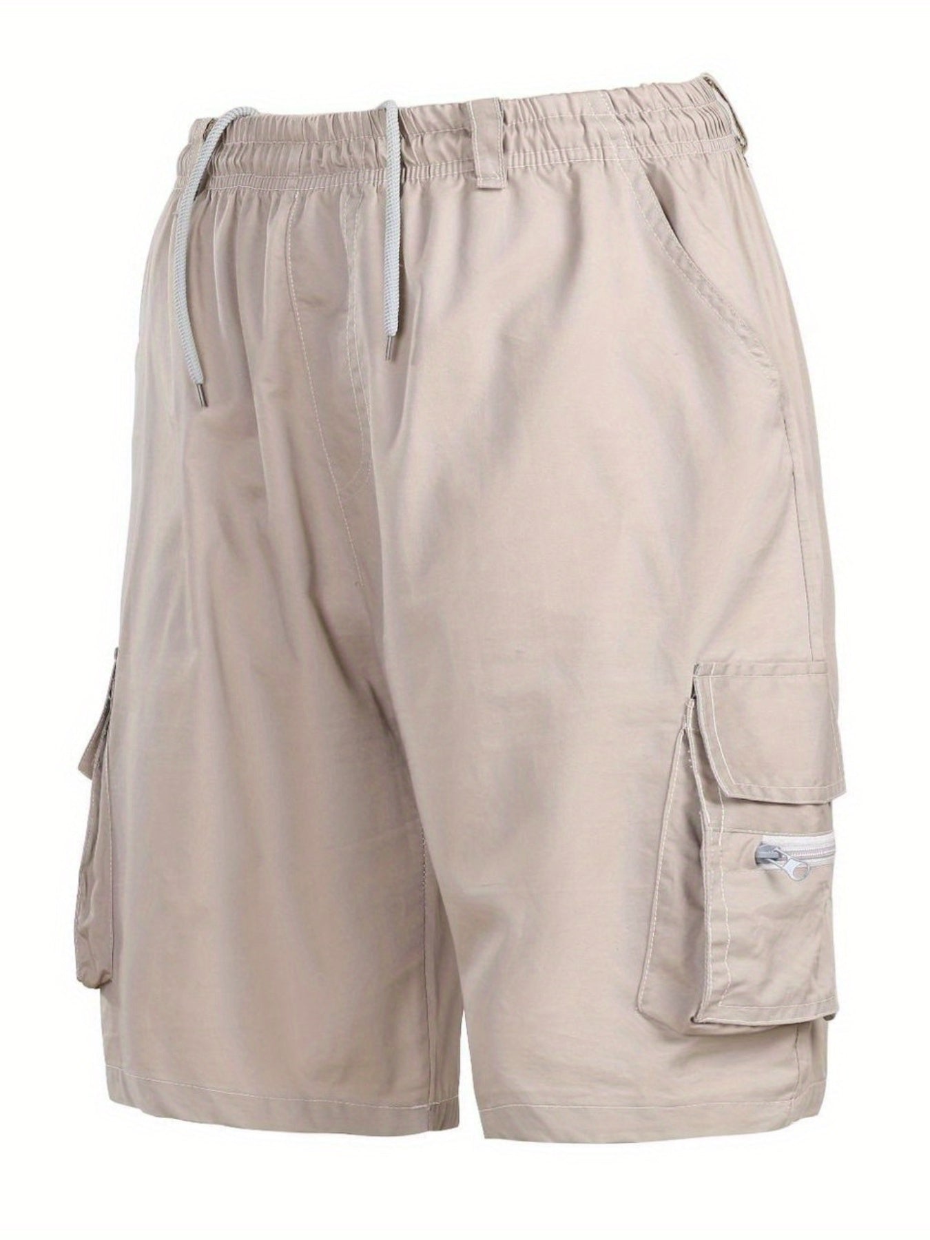 Men's Casual Loose Fit Cargo Shorts with Pockets for Summer