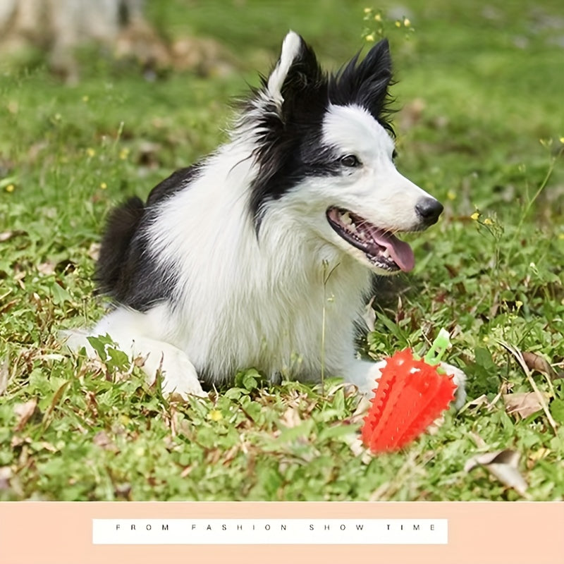 TPR Dog Toy for Teeth Cleaning and Spill Prevention