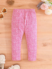 Colorful Spot Baby Girl Leggings 3pcs Set