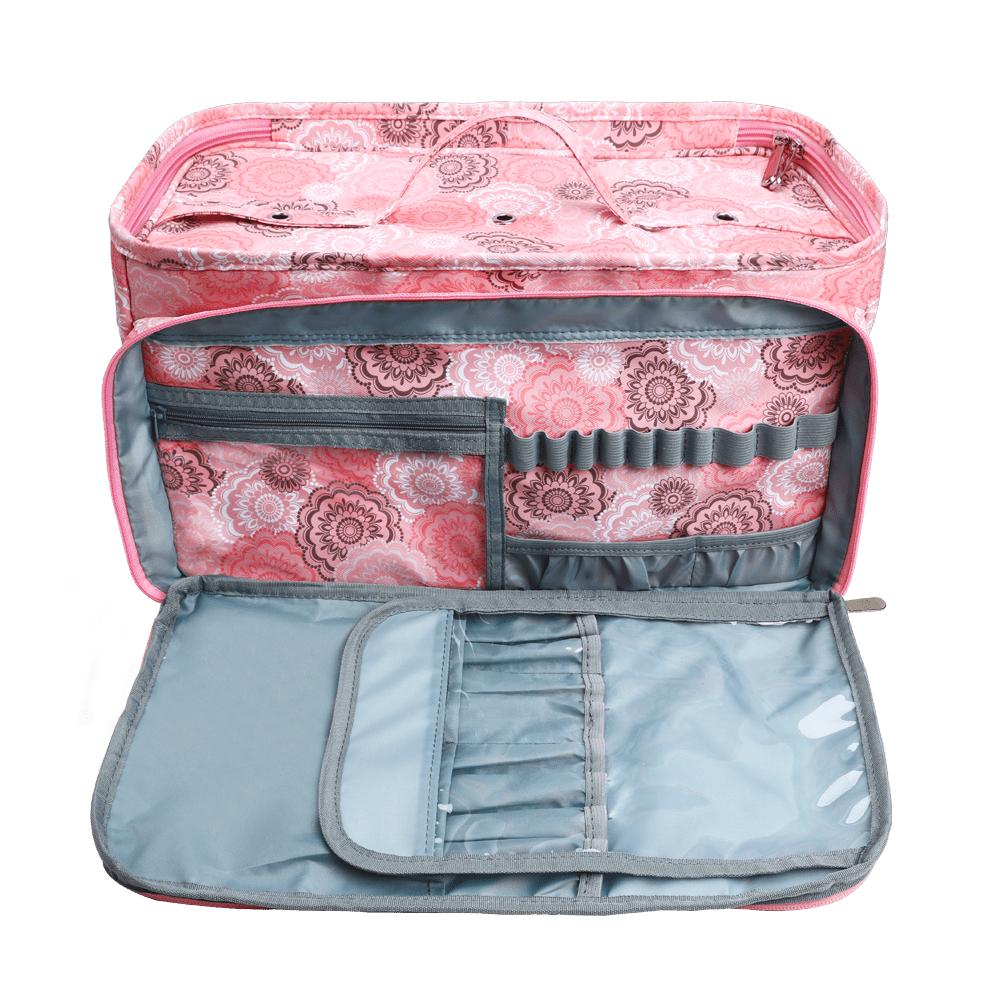 Knitting Needle Storage Box Portable Yarn Tote Bag Yarn Storage Bag DIY Supplies