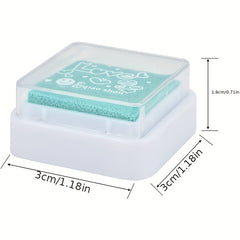 24 Colors Stamp Pad Set for Paper Craft Fingerprint Scrap Book