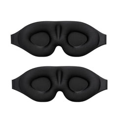 3pcs Soft Silk Eye Mask Shading Men Women Sleep Aid
