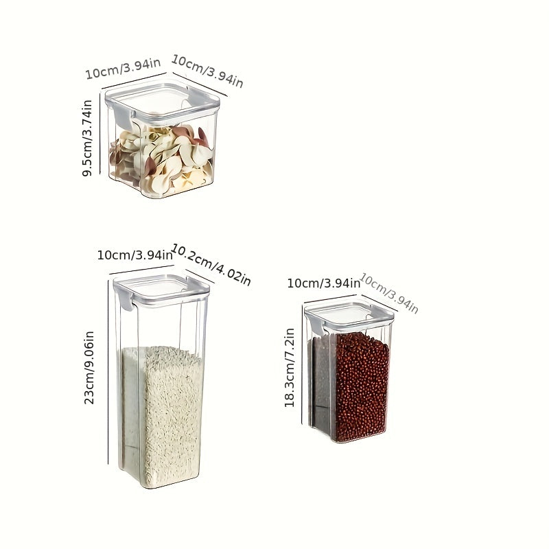 Airtight Food Storage Containers Candy Jars With Lids