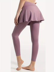 Sports Skorts Yoga Running Legging With Skirts Women's Activewear
