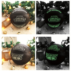 Luminous Size 7 Basketball For Daughter