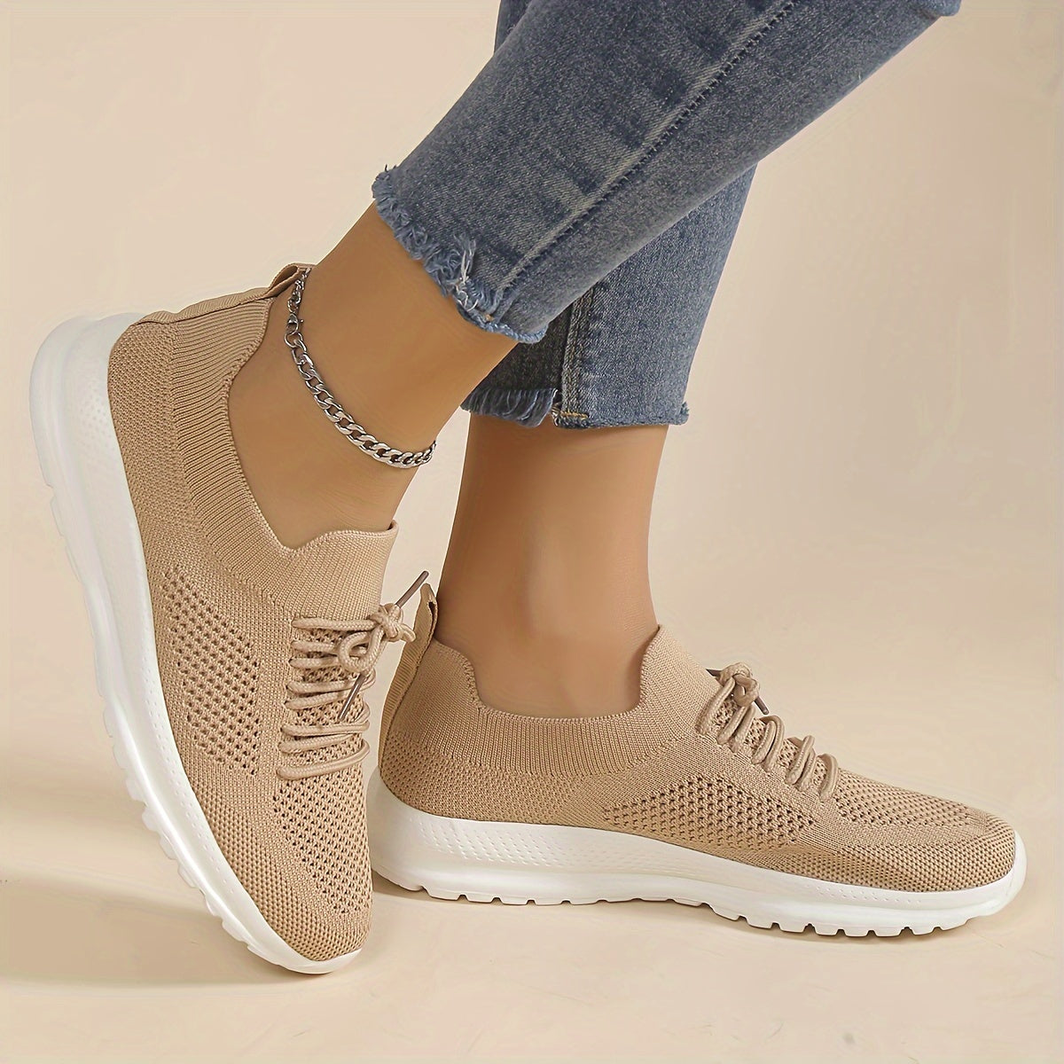 Women's Walking Shoes Tennis Sneakers Mesh Sports Shoes