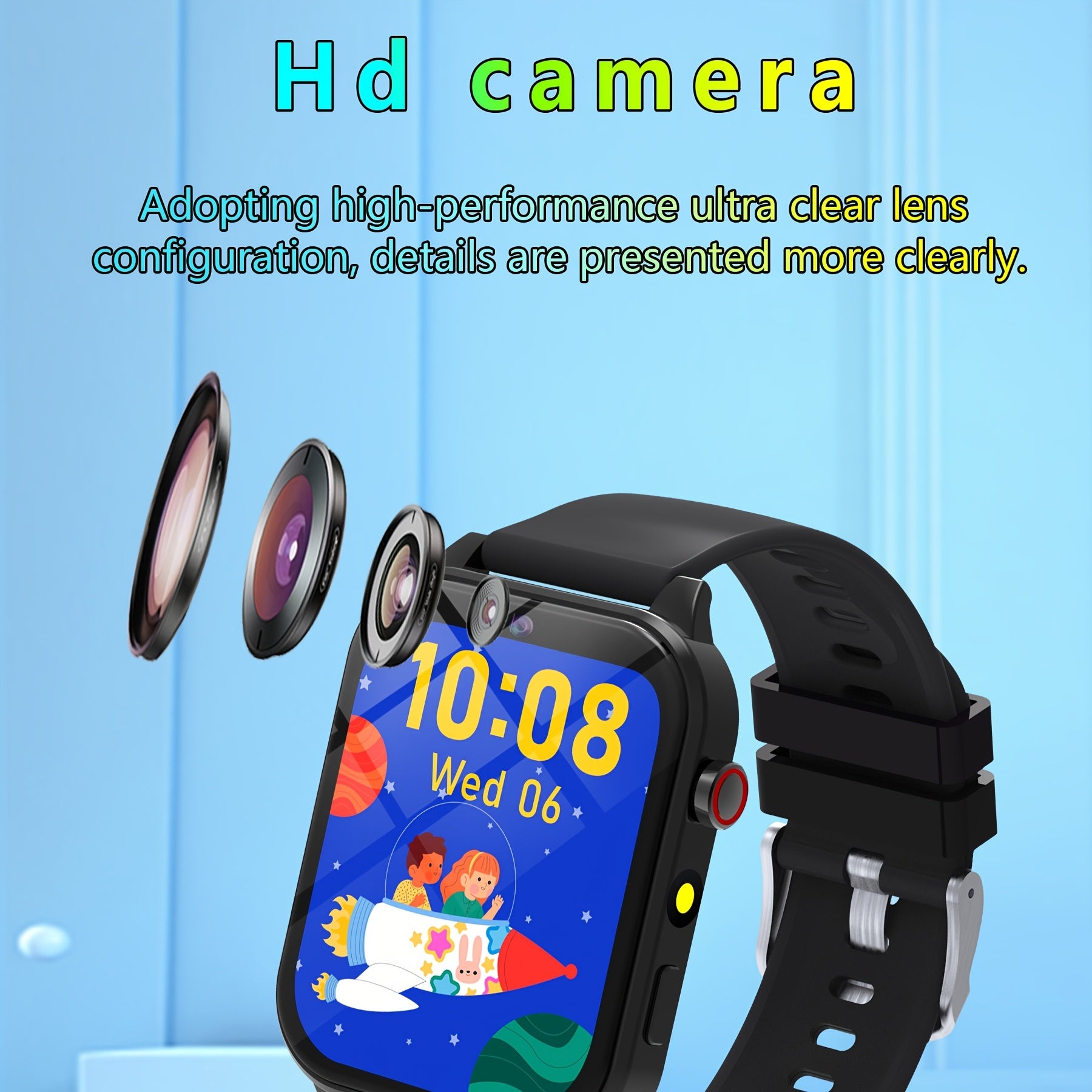 Purple Kids Smartwatch Ages 4-15 Activity Tracker Sleep Monitoring Step