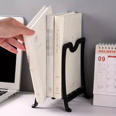 Creative Gravity Vertical Bookshelf Bookends Student Desk Bookcase
