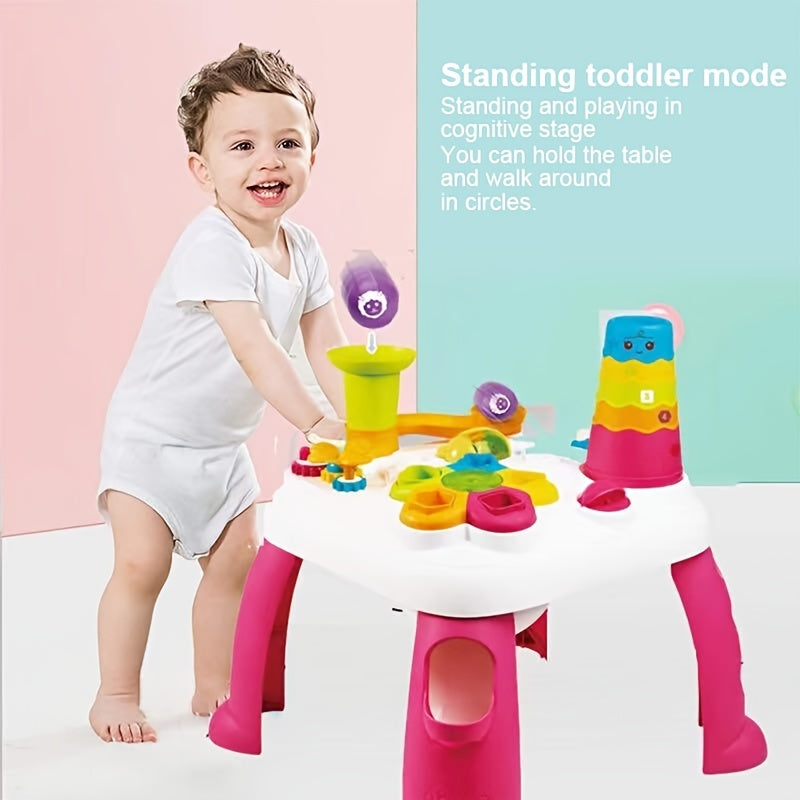 Children's Multifunctional Learning Table for Ages 1-3