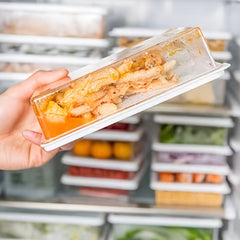 Transparent Container Refrigerator Fruit Storage Box Food Sealed Box