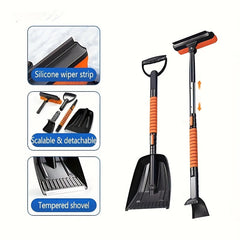 Retractable Aluminum Handle Car Emergency Snow Shovel