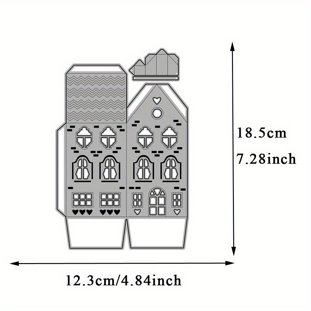 1pc Christmas Tree Popup Card Metal Cutting Dies DIY Scrapbooking Craft Embossin
