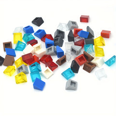 250pcs Bevel Bricks Smooth Surface Toy 54200 Compatible