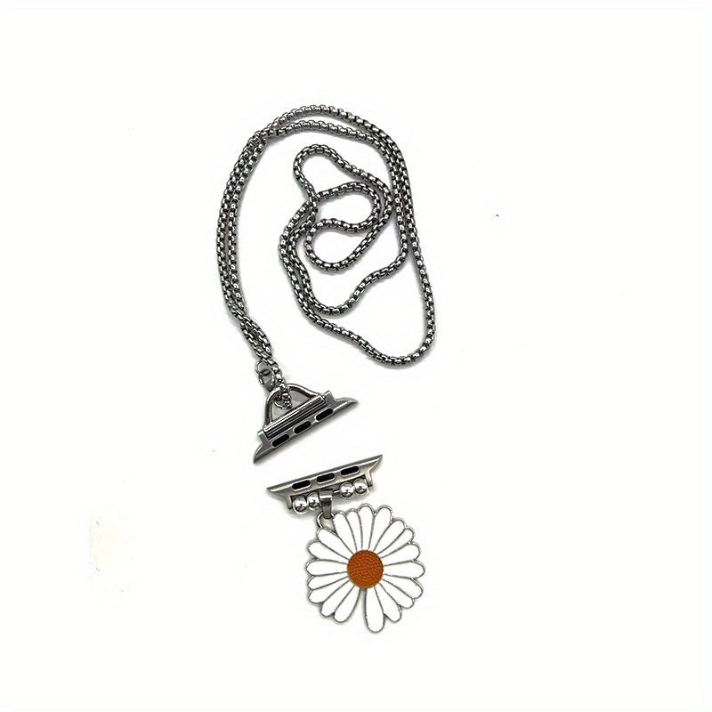 Metal Necklace Pendant For Smart Watch Anti lost Chain