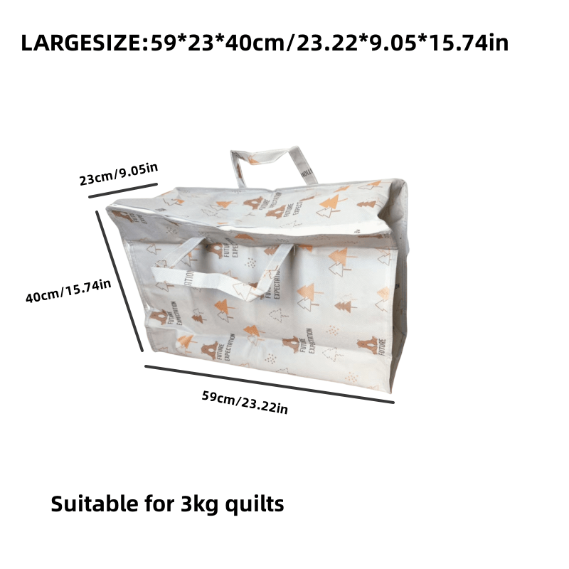 Pink Foldable Storage Bag Large Capacity Moving Box