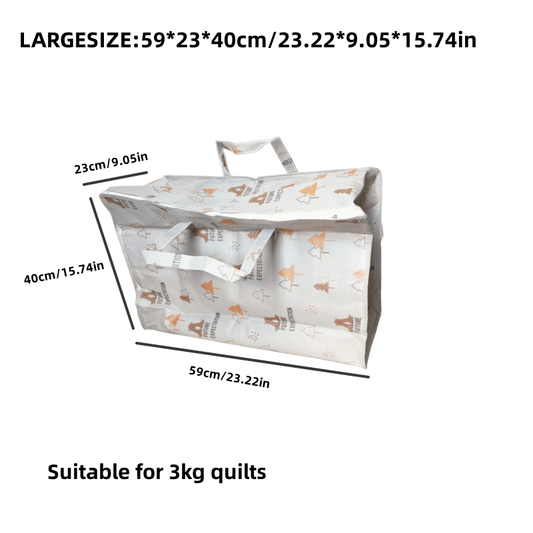Pink Foldable Storage Bag Large Capacity Moving Box