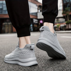 Men's Lightweight Knitted Running Shoes - Spring/Summer